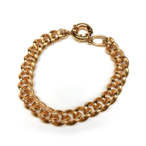 Vintage Gold Chain Bracelet 