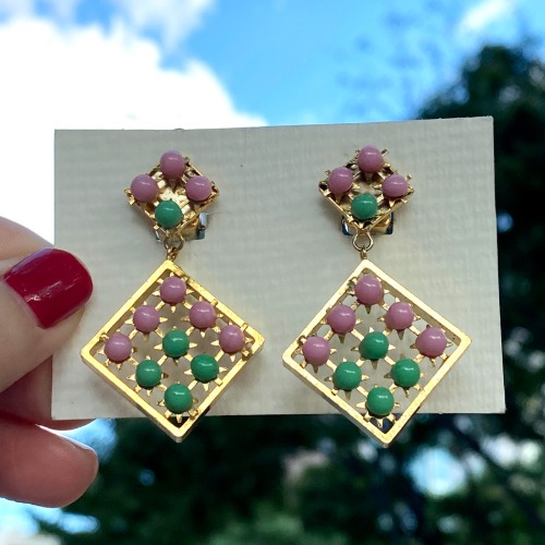 [HeCollection] Pink&amp;Green Clip