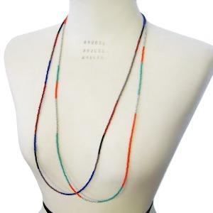 Seed Beads Necklace-Long