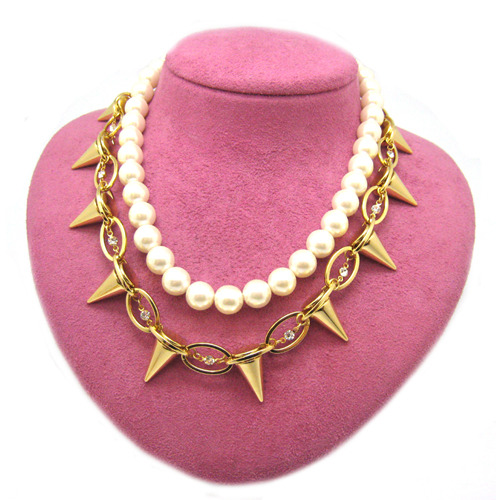 Mimic Pearl Necklace