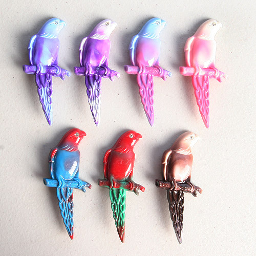 [HeCollection] Parrot Brooch