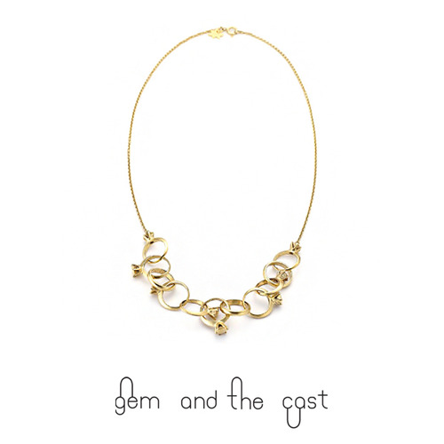 30%SALE[gem and the cast] Classic Necklace 1