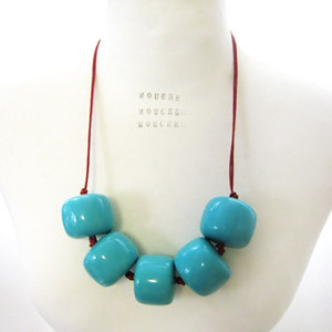 Turquise Red Necklace