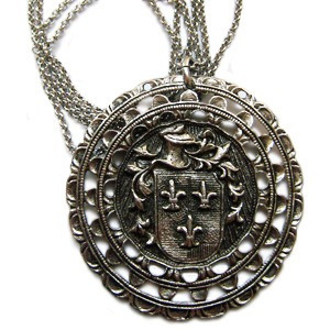 Medieval Big Circle Necklace