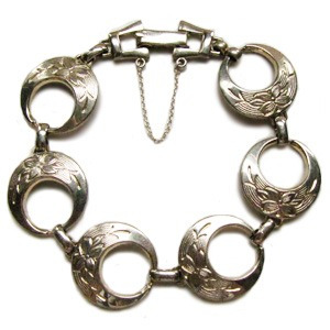 Silver Clrcle Bracelet