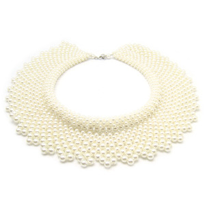 Pearl Collar Necklace1