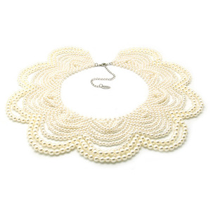 Pearl Collar Necklace2