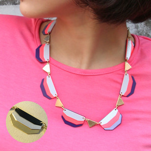 Color Coating Necklace