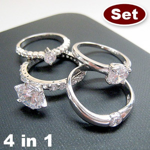 Mouche Ring Set 4 in 1