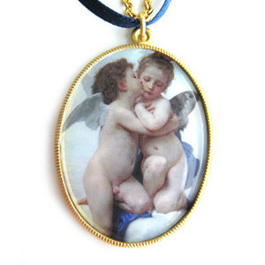 bebe anges necklace